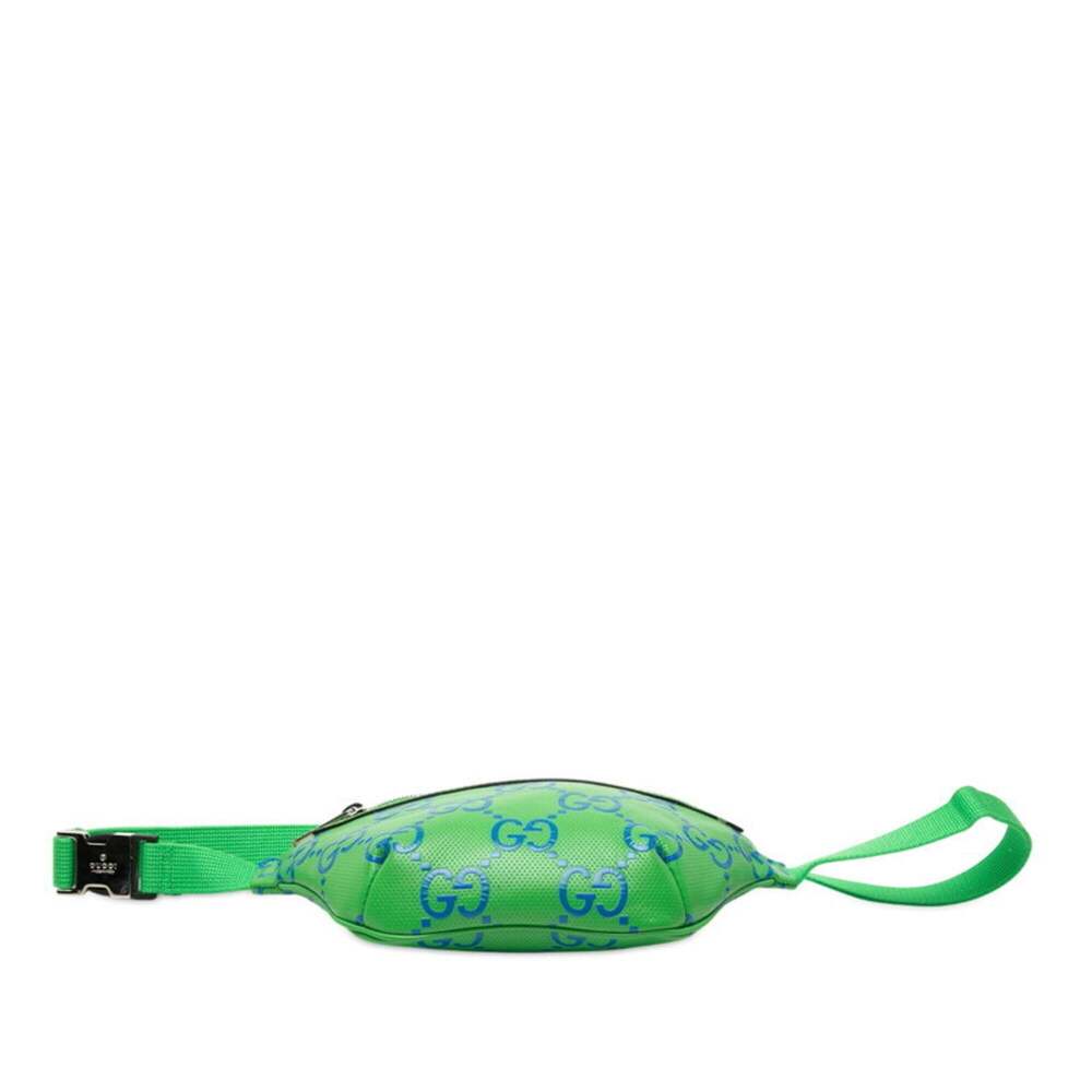 GUCCI Blue Leather Fanny Pack - Picture 3 of 6